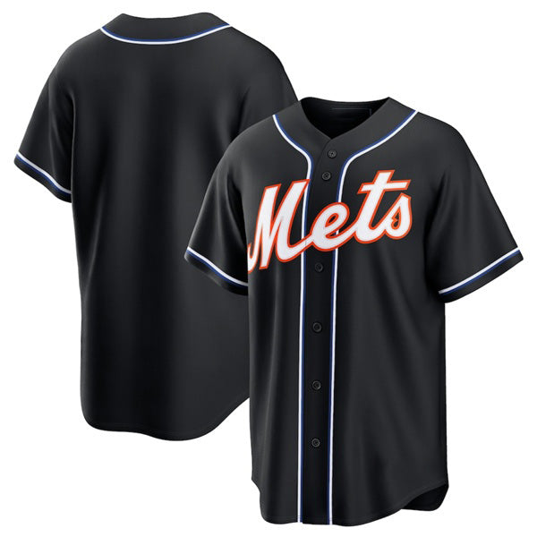 New York Mets Blank 2026 Black AmberGomez Out Stitched Jersey