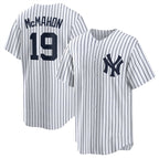 New York Yankees #19 Ryan McMahon White AmberGomez 2025 Cool Base Stitched Jersey