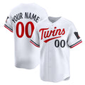 Custom Minnesota Twins White AmberGomez Home Limited Jersey