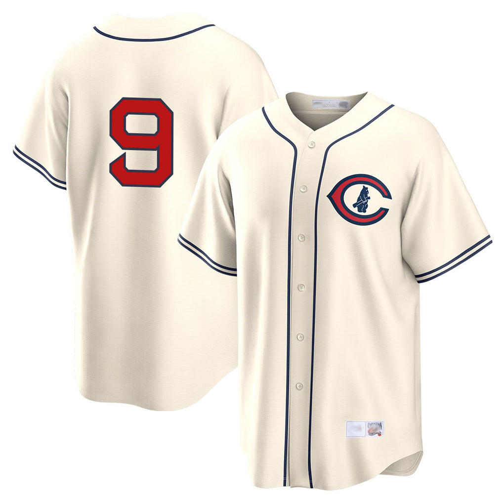 Chicago Cubs #9 Miguel Amaya Player Cream AmberGomez Field of Dreams Home Game Stitched Jerseys