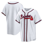 Atlanta Braves White AmberGomez Home Replica Team Jersey