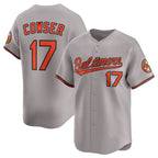 Baltimore Orioles #17 Colton Cowser Gray AmberGomez 2025 Limited Stitched Jersey