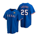 Texas Rangers #25 Jos¨¦ Leclerc Royal AmberGomez 2023 World Series Stitched Jersey