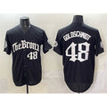 New York Yankees #48 Paul Goldschmidt Black AmberGomez 'Gothic Legacy Edition' Vapor Premier Limited Stitched Jersey