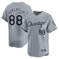 Chicago White Sox #88 Luis Robert Jr Player Gray AmberGomez Road Limited Home Stitched Jerseys