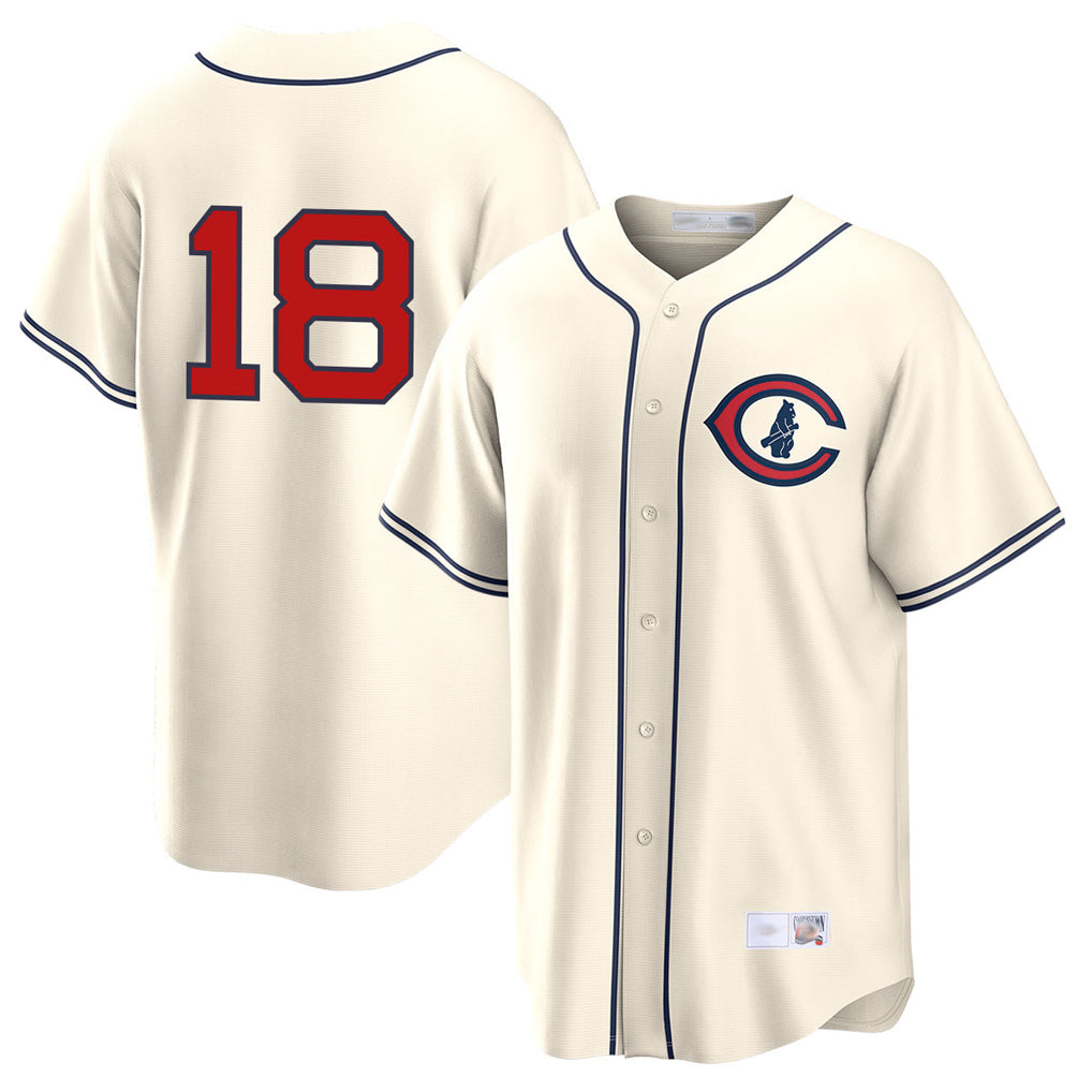 Chicago Cubs #18 Shota Imanaga Player Cream AmberGomez Field of Dreams Home Game Stitched Jerseys