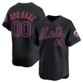 Custom New York Mets Black AmberGomez Alternate Limited Jersey