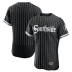 Chicago White Sox Blank Player Black AmberGomez City Connect Limited Elite Home Stitched Jerseys