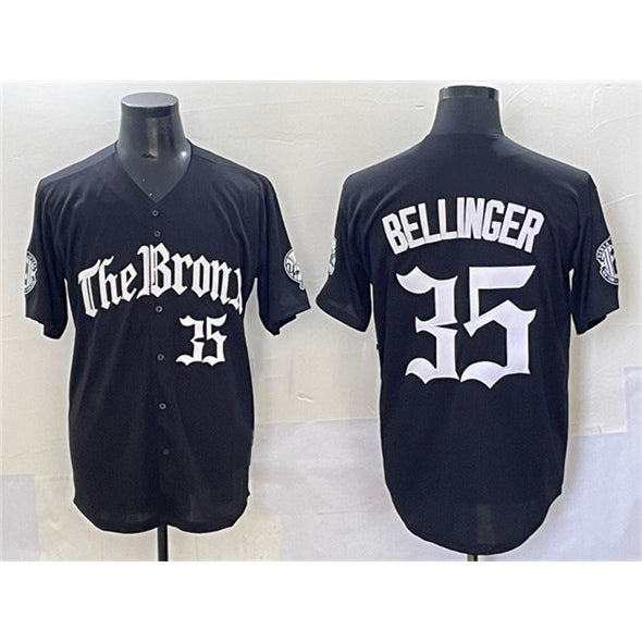 New York Yankees #35 Cody Bellinger Black AmberGomez 'Gothic Legacy Edition' Vapor Premier Limited Stitched Jersey