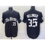 New York Yankees #35 Cody Bellinger Black AmberGomez 'Gothic Legacy Edition' Vapor Premier Limited Stitched Jersey