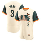 Baltimore Orioles #3 Taylor Ward Player Cream AmberGomez 2026 City Connect Limited Elite Home Game Stitched Jerseys