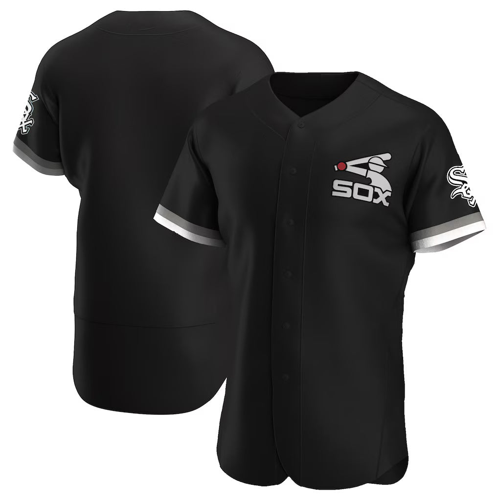 Chicago White Sox Black AmberGomez Alternate Authentic Team Jersey