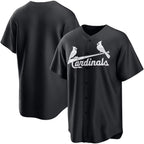 St. Louis Cardinals Black AmberGomez Replica Jersey