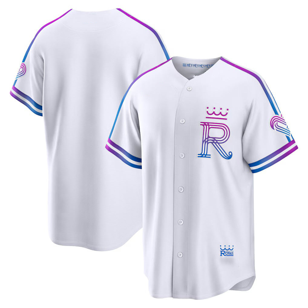 Kansas City Royals White AmberGomez 2026 City Connect Stadium Jersey