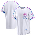 Kansas City Royals White AmberGomez 2026 City Connect Stadium Jersey