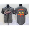Houston Astros #44 Yordan Alvarez Grey AmberGomez Gridiron Cool Base Stitched Jersey