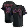 New York Mets #19 Bo Bichette Black AmberGomez Alternate Limited Jersey