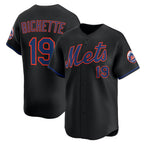 New York Mets #19 Bo Bichette Black AmberGomez Alternate Limited Jersey