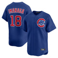 Chicago Cubs #18 Shota Imanaga Player Royal AmberGomez Limited Home Stitched Jerseys
