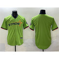 Houston Astros Blank Green AmberGomez 2025 City Connect Limited Stitched Jersey