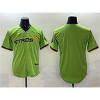 Houston Astros Blank Green AmberGomez 2025 City Connect Limited Stitched Jersey
