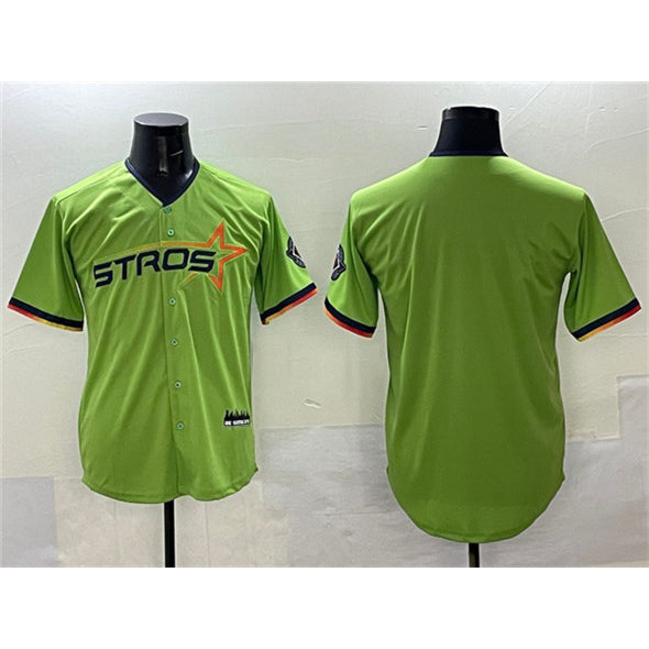 Houston Astros Blank Green AmberGomez 2025 City Connect Limited Stitched Jersey