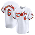 Baltimore Orioles #6 Ryan Mountcastle White AmberGomez Home Limited Player Jersey