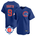 Chicago Cubs #9 Miguel Amaya Player Royal AmberGomez 150th Anniversary Limited Home Stitched Jerseys