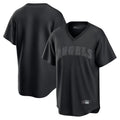 Los Angeles Angels Blank Player Black AmberGomez Pitch Fashion T-shirt Stitched Jerseys