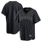 Los Angeles Angels Blank Player Black AmberGomez Pitch Fashion T-shirt Stitched Jerseys