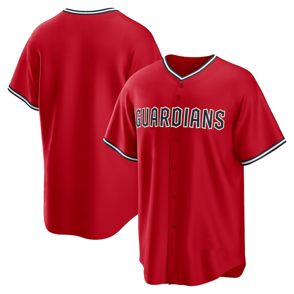 Cleveland Guardians Red AmberGomez Alternate 2 Replica Jersey
