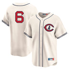 Chicago Cubs #6 Matt Shaw Player Cream AmberGomez Field of Dreams Limited Home Game Stitched Jerseys