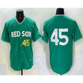 Boston Red Sox #45 Pedro Martinez Green AmberGomez 2025 City Connect Limited Jersey