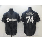 Chicago White Sox #74 Jimenez City Edition Black AmberGomez Game 2021 Jerseys