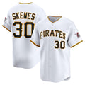 Pittsburgh Pirates #30 Paul Skenes White AmberGomez Home Limited Player Jersey
