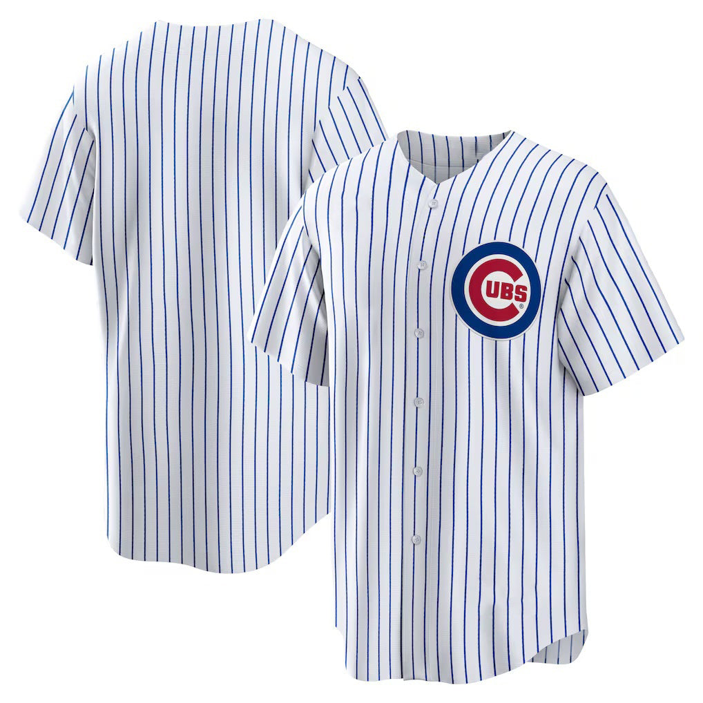 Chicago Cubs White AmberGomez Home Replica Team Jersey
