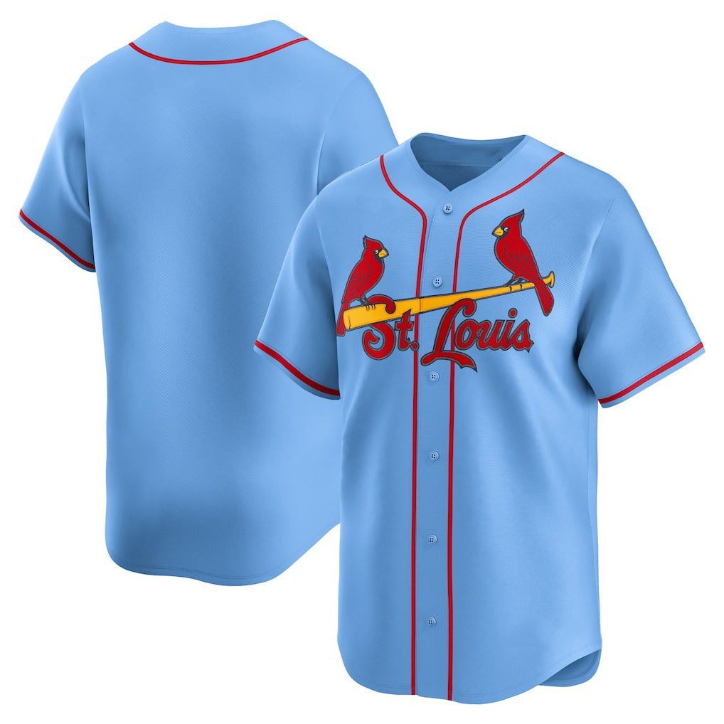 St. Louis Cardinals Light Blue AmberGomez Alternate Limited Jersey