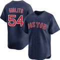 Boston Red Sox #54 Lucas Giolito Navy AmberGomez Alternate Limited Stitched Jersey