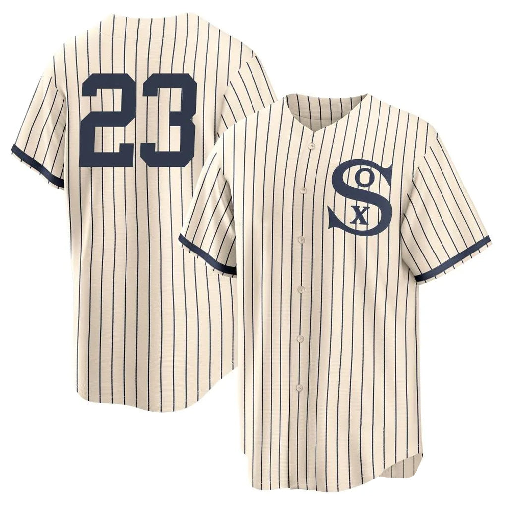 Chicago White Sox #23 Andrew Benintendi Player Cream AmberGomez Field of Dreams Home Game Stitched Jerseys