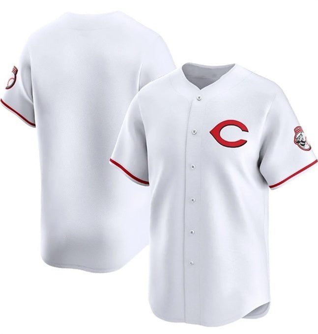 Cincinnati Reds Blank White AmberGomez 2025 Home Limited Stitched Jersey