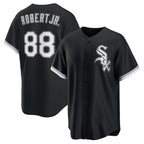 Chicago White Sox #88 Luis Robert Jr. Black AmberGomez Alternate 2 Replica Jersey