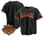San Francisco Giants Blank Black AmberGomez 2026 Alternate Stadium Stitched Jersey