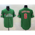 Philadelphia Phillies #8 Nick Castellanos Green AmberGomez Phanatic Limited Stitched Jersey