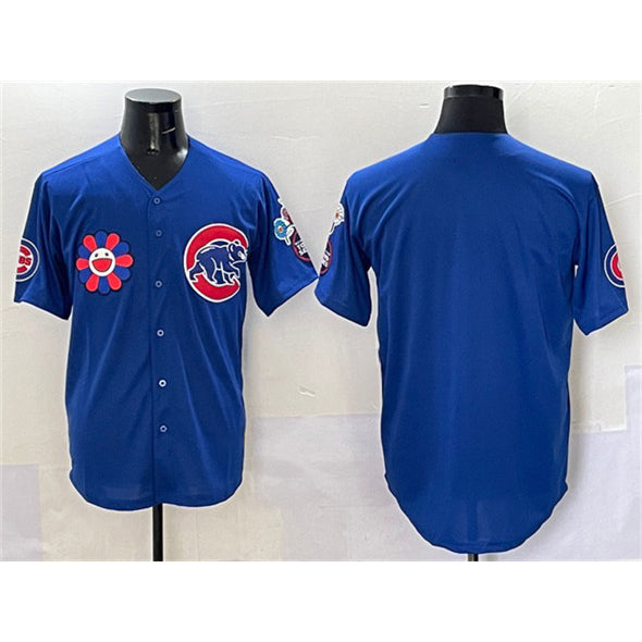 Chicago Cubs Blank Royal AmberGomez 2025 Tokyo Series Limited Stitched Jersey