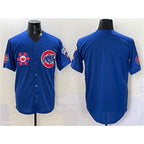 Chicago Cubs Blank Royal AmberGomez 2025 Tokyo Series Limited Stitched Jersey