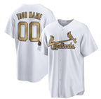 Custom St. Louis Cardinals Active Player 2022 All-Star Cool Base White AmberGomez Stitched Jersey