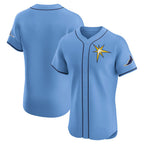 Tampa Bay Rays Light Blue AmberGomez Alternate Elite Jersey