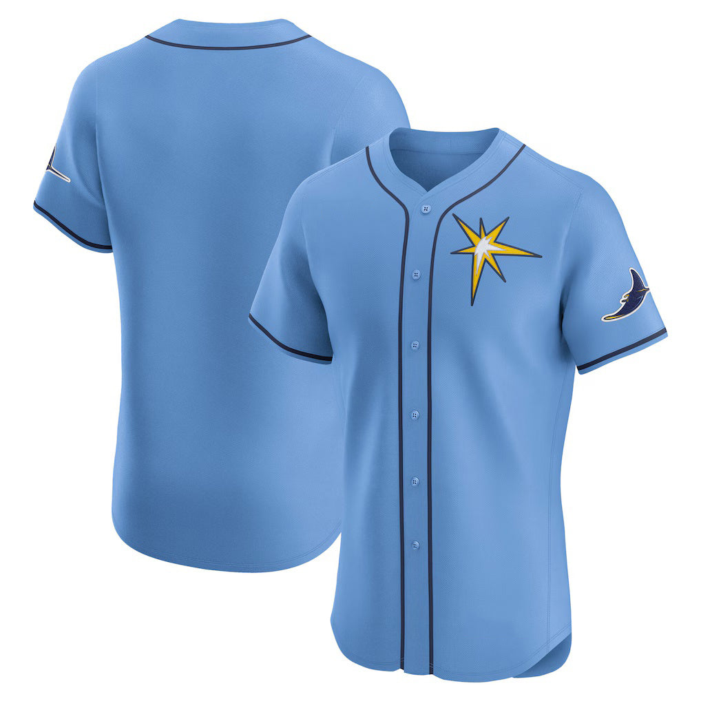 Tampa Bay Rays Light Blue AmberGomez Alternate Elite Jersey