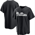 Philadelphia Phillies Blank Black AmberGomez Lights Out Limited Stitched Jersey