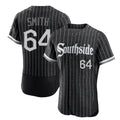 Chicago White Sox #64 Shane Smith Player Black AmberGomez City Connect Limited Elite Home Stitched Jerseys